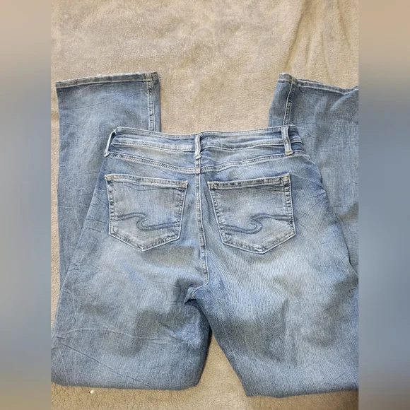 Silver Avery Slim Bootcut Jeans - Picture 6 of 10